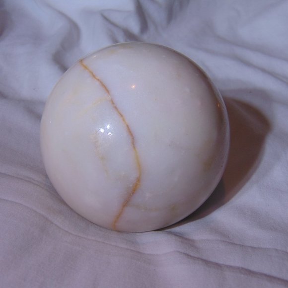 4" Alabaster Sphere